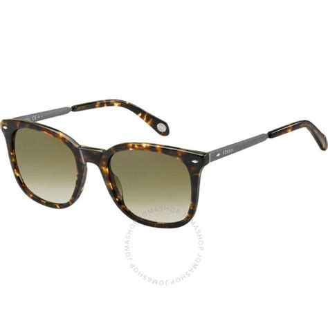 fossil 2054 square sunglasses